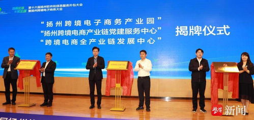 揚(yáng)州軟件和信息服務(wù)外包大會成功舉辦，廣陵區(qū)國家電子商務(wù)示范基地正式揭牌